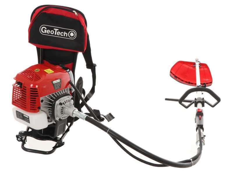 GeoTech GT-2 58 BP - Desbrozadora de mochila multifunci&oacute;n de gasolina