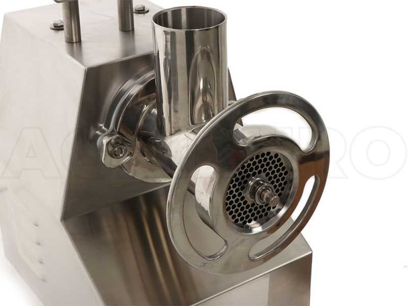 Fimar TC32TN  - Picadora de carne el&eacute;ctrica - 230 V - 3 HP - Grupo de trituraci&oacute;n en acero inoxidable - con inversor de marcha