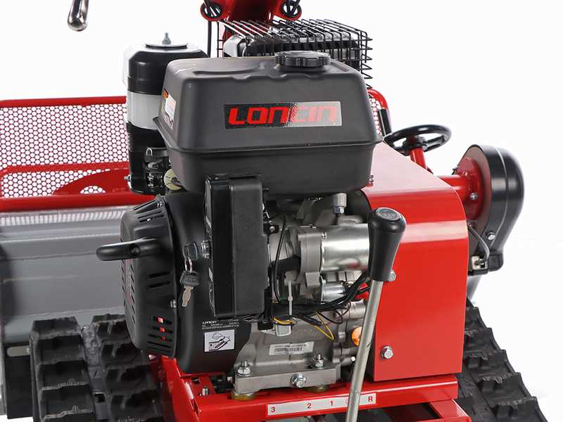 GeoTech-Pro GFM 860 L-E - Desbrozadora profesional de martillos - Loncin G420FD