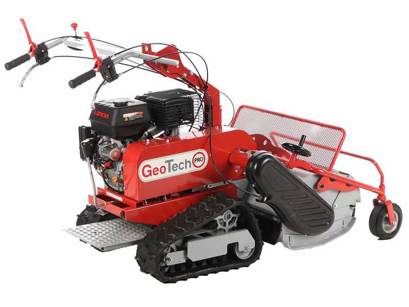 GeoTech-Pro GFM 860 L-E - Desbrozadora profesional de martillos - Loncin G420FD