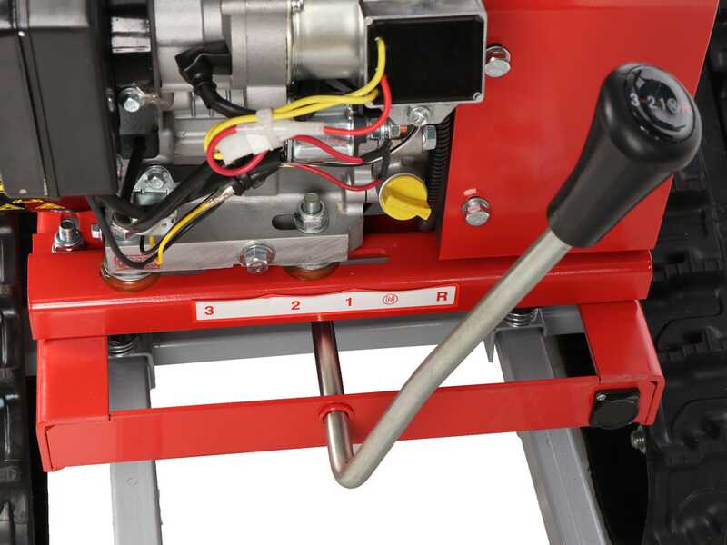 GeoTech-Pro GFM 860 BS-E - Desbrozadora profesional de martillos - B&amp;S XR2100