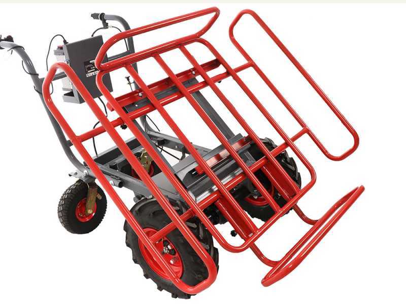 Carretilla de bater&iacute;a Geotech CAR 300T-T PLUS - Bater&iacute;a de 40V y 6 Ah