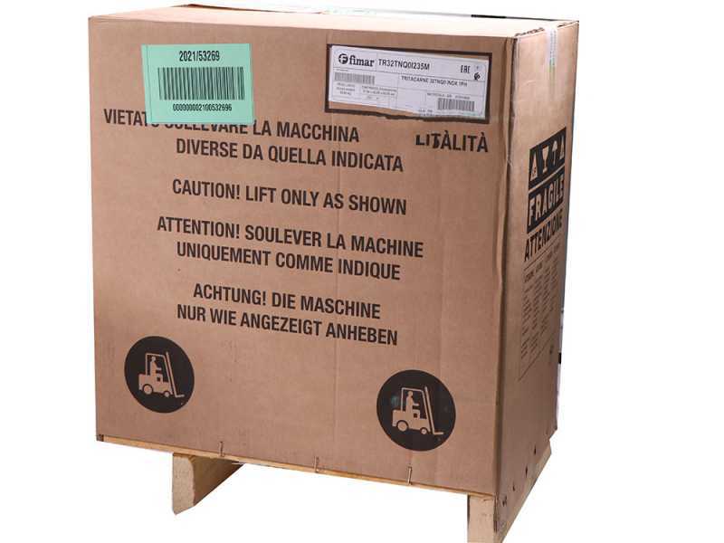 Fimar  TC32TN  - Picadora de carne el&eacute;ctrica - 230 V - 3 HP - Grupo de trituraci&oacute;n en acero inoxidable - con inversor de marcha