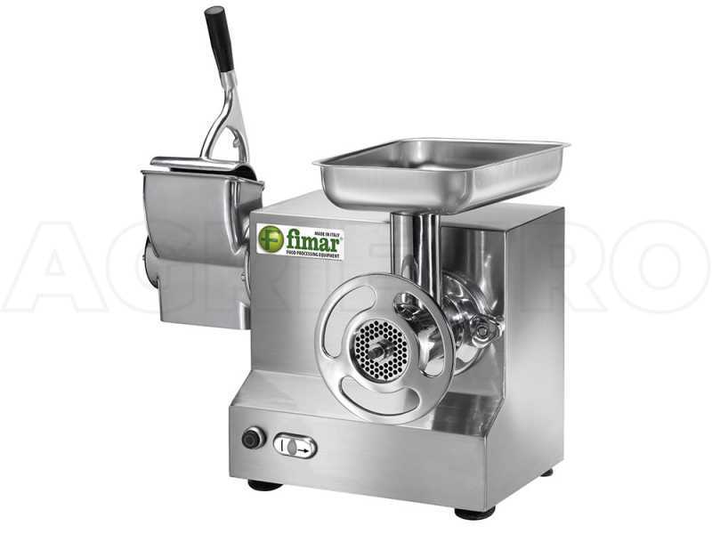 Fimar TC22AT  - Picadora de carne el&eacute;ctrica - Con rallador integrado- Grupo trituraci&oacute;n en aluminio - 230V
