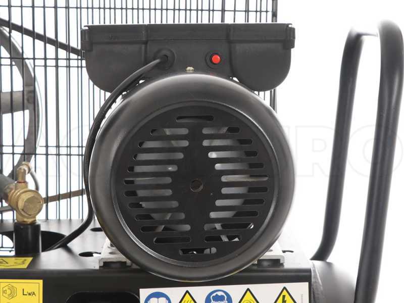 BlackStone B-LBC 50-30 - Compresor de aire el&eacute;ctrico de correa - Motor 3 HP - 50 l