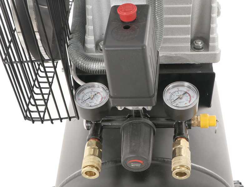 BlackStone B-LBC 50-20 - Compresor de aire el&eacute;ctrico de correa - Motor 2 HP - 50 lt