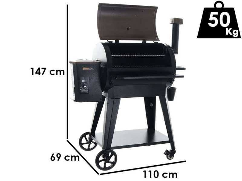 Royal Food RF-PB 2870 - Barbacoa para pellet