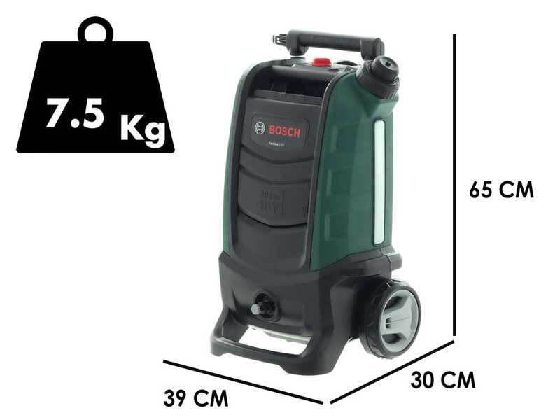BOSCH Fontus GEN 2 - Hidrolimpiadora port&aacute;til de bater&iacute;a - 20 bar - 180 L/h - dep&oacute;sito de 15 L