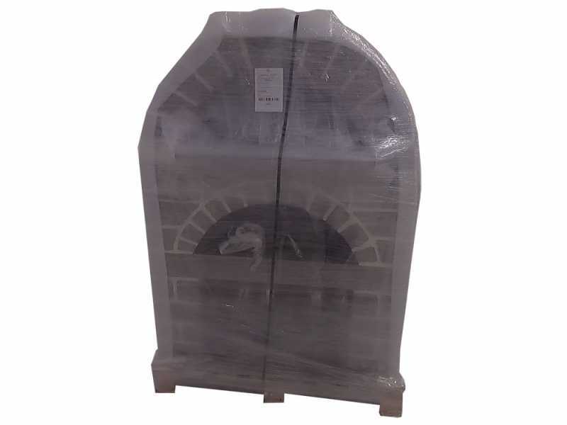 Horno de le&ntilde;a para pizza para exterior Family Stone Grigio - 4 pizzas