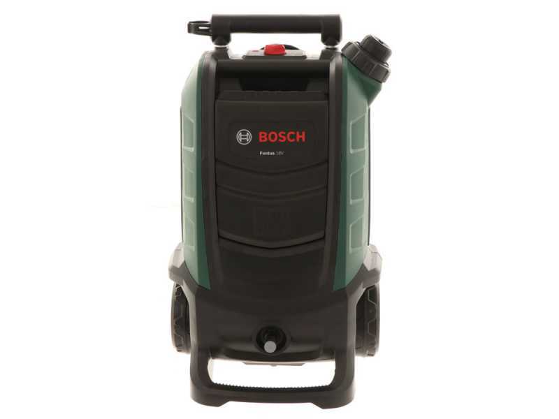 Hidrolimpiadora de bater&iacute;a BOSCH Fontus GEN 2 - 20 bar - compacta - dep&oacute;sito 15 l - 18V - SIN BATER&Iacute;A NI CARGADOR