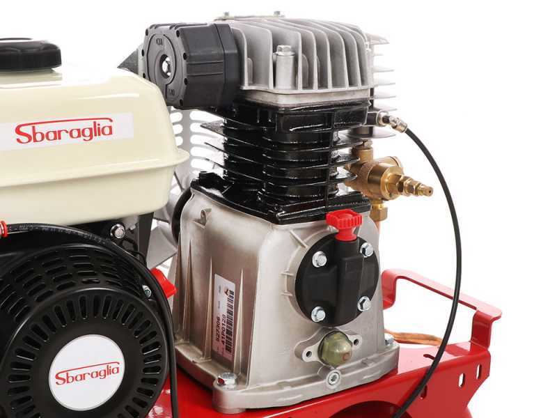 Motocompresor de gasolina Krisone 580 - Motor Sbaraglia 6,5 HP