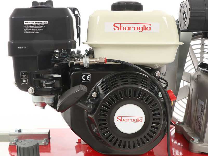 Motocompresor de gasolina Krisone 580 - Motor Sbaraglia 6,5 HP