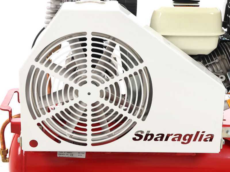 Motocompresor de gasolina Krisone 580 - Motor Sbaraglia 6,5 HP