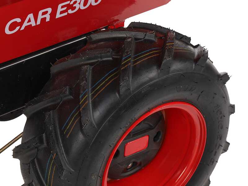 Carretilla de ruedas a bater&iacute;a GeoTech Pro Mini Dumper Car E300 - Caja dumper 300 Kg