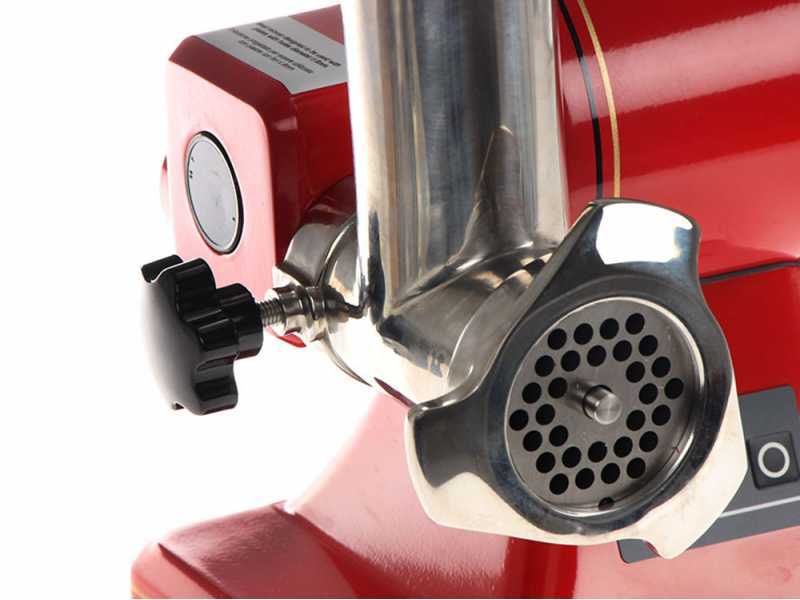 Fama TS8R Retr&ograve;- Picadora de carne el&eacute;ctrica - estructura de aluminio - Grupo trituraci&oacute;n en inox - 230V 