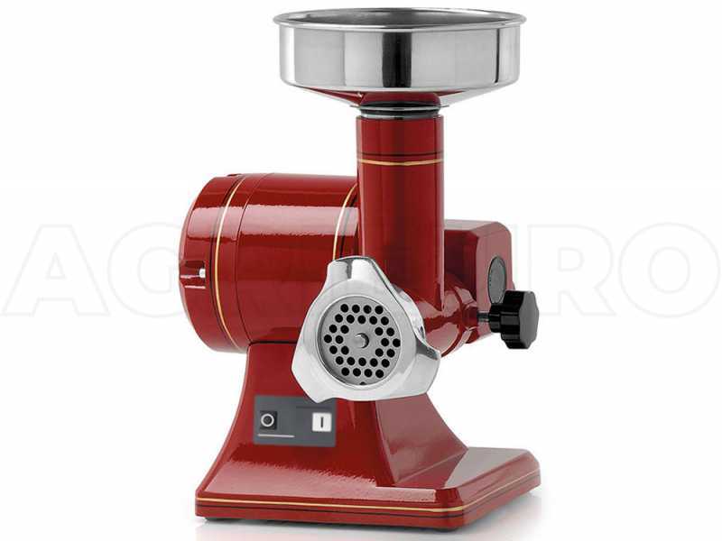 Fama TS8R Retr&ograve;- Picadora de carne el&eacute;ctrica - estructura de aluminio - Grupo trituraci&oacute;n en aluminio - 230V 