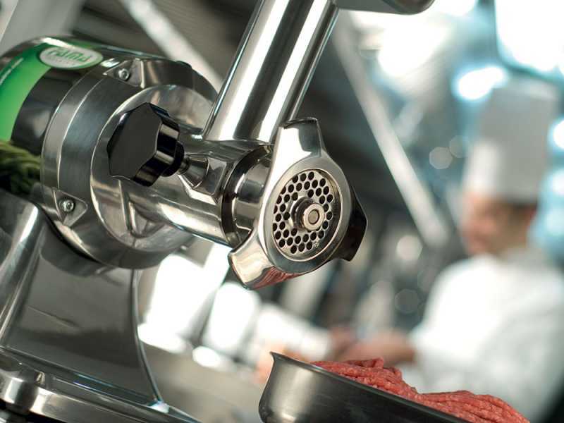 Fama TS12  - Picadora de carne el&eacute;ctrica - Grupo trituraci&oacute;n en inox - 230V 