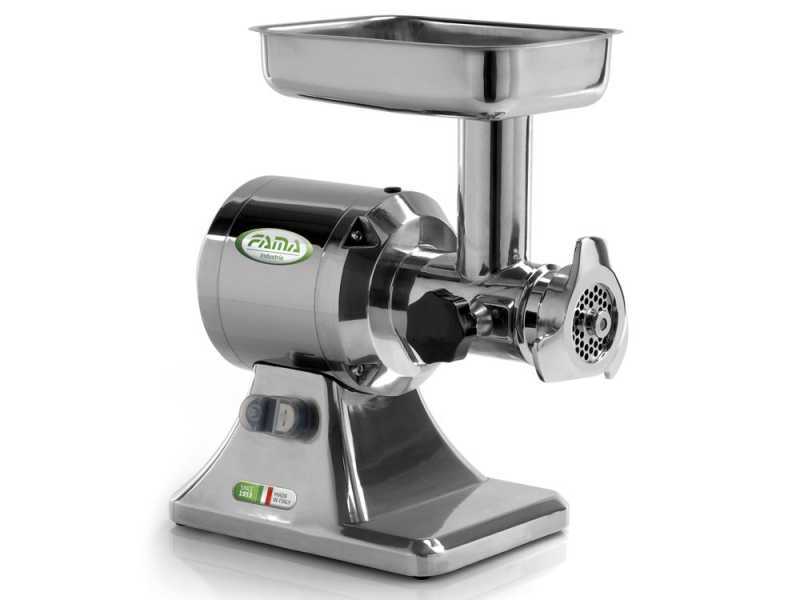 Fama TS12  - Picadora de carne el&eacute;ctrica - Grupo trituraci&oacute;n en inox - 230V 
