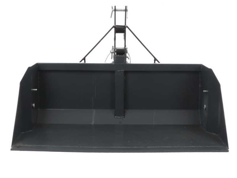 BlackStone B-PAL 120 - Pala trasera para tractor - de 120 cm - Capacidad 400 Kg