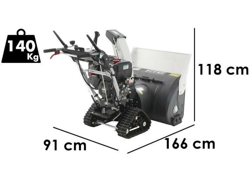 BlackStone B-ST 87 BSTE - Quitanieves de gasolina - De orugas - B&amp;S 2100