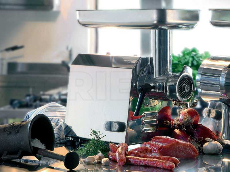 Fama TGI22  - Picadora de carne el&eacute;ctrica - Con rallador integrado - Grupo trituraci&oacute;n en hierro fundido - 400V 