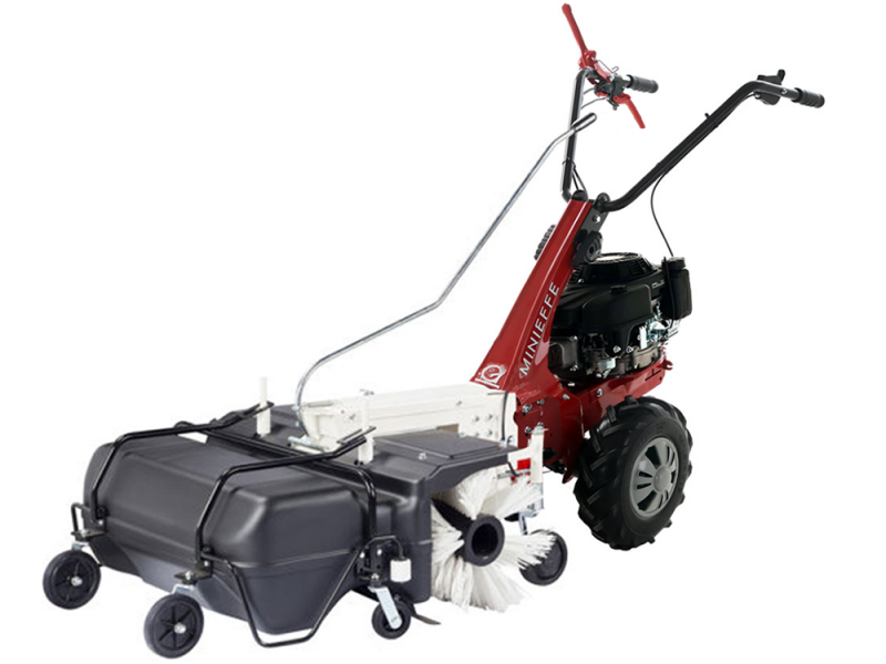 Barredora con recolector Eurosystems de 88 cm Minieffe RM - Loncin 196 OHV