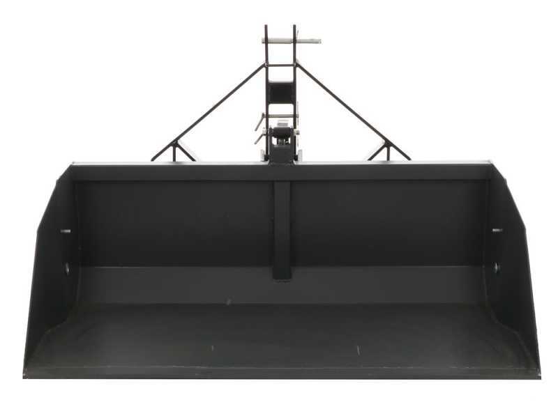 BlackStone B-PAL 160 - Pala trasera para tractor - de 160 cm - Capacidad 700 Kg