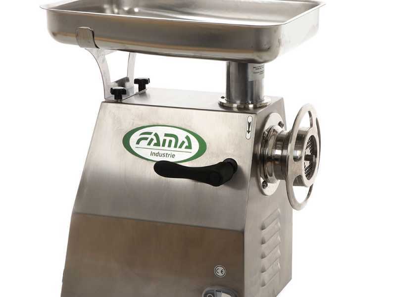 Fama TI22R - Picadora de carne el&eacute;ctrica - Cuerpo en  Inox - Unidad de triturado en hierro fundido - 400V