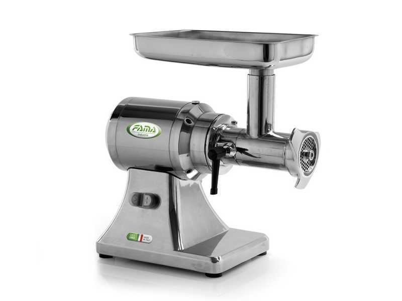 Fama TSK22 UNIKO - Picadora de carne el&eacute;ctrica - Cuerpo en aluminio - Unidad de triturado en Inox - 400V