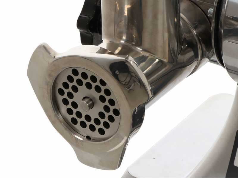 Fama TS8 - Picadora de carne el&eacute;ctrica - Cuerpo y unidad de triturado en Aluminio