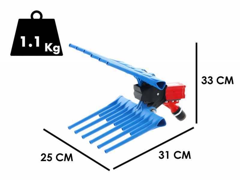 Paterlini VALLELUNGA - Vareador de aceitunas neum&aacute;tico - vibrador - 7-9 bar - 1600 golpes por minuto