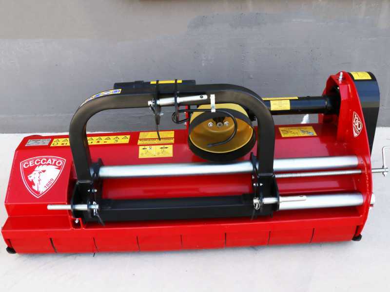 Trituradora de martillos para tractor Ceccato Trincione 380 - T1600M con desplazamiento manual