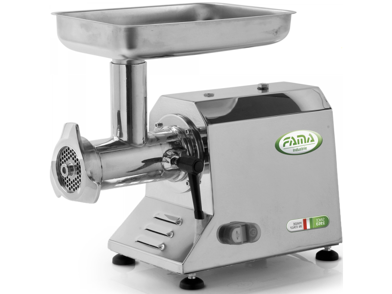 Fama TIK22 UNIKO - Picadora de carne el&eacute;ctrica - Cuerpo y grupo de triturado en acero Inox - 230V