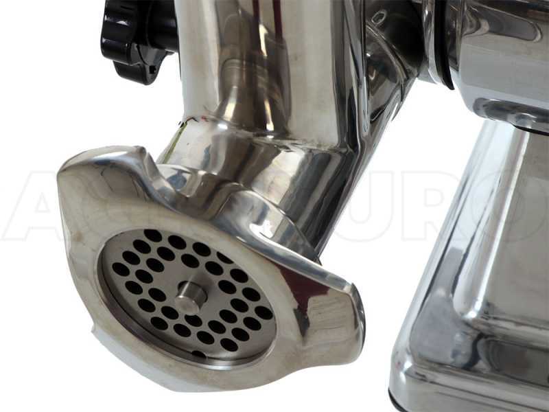 Fama TG8 - Picadora de carne el&eacute;ctrica - Rallador integrado - Grupo de triturado en aluminio