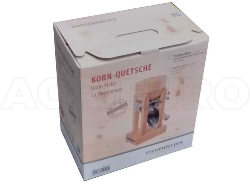 Eschenfelder 1210 faggio 150g - Molino manual para copos con rodillos de acero inoxidable