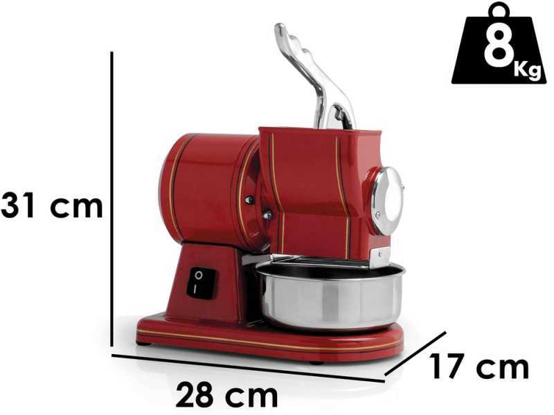 Fama Mignon GM Retr&oacute; - Rallador El&eacute;ctrico Profesional en aluminio pintado - 380W