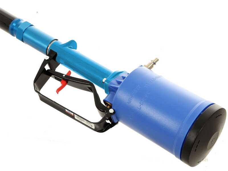 Tijeras de podar neum&aacute;ticas Paterlini Ara 8/U - p&eacute;rtiga fija de 1.0 metro - de aire comprimido