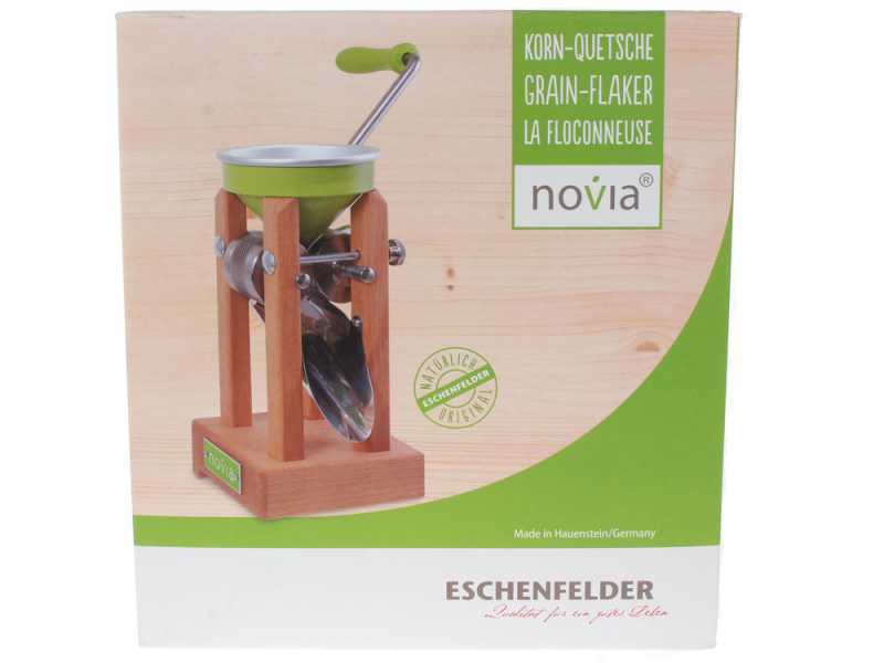 Eschenfelder Novia ng1200 aluminio verde 150g - Molino manual para copos con rodillos de acero inoxidable