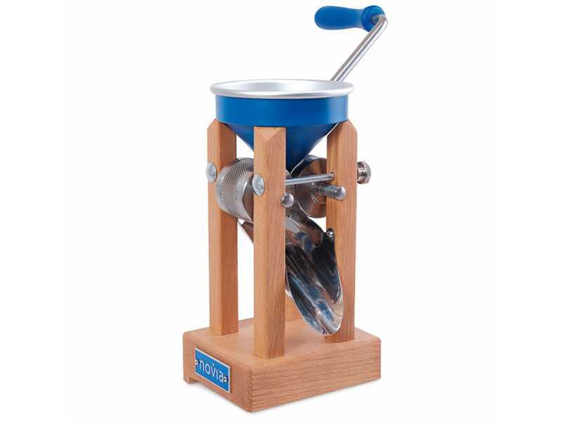 Eschenfelder Novia nb1200 aluminio azul 150g - Molino manual para copos con rodillos de acero inoxidable