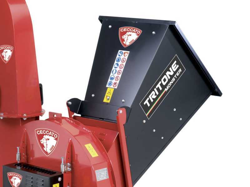 Ceccato Tritone Monster Electric - Biotrituradora el&eacute;ctrica - Trif&aacute;sica - 12.5 HP