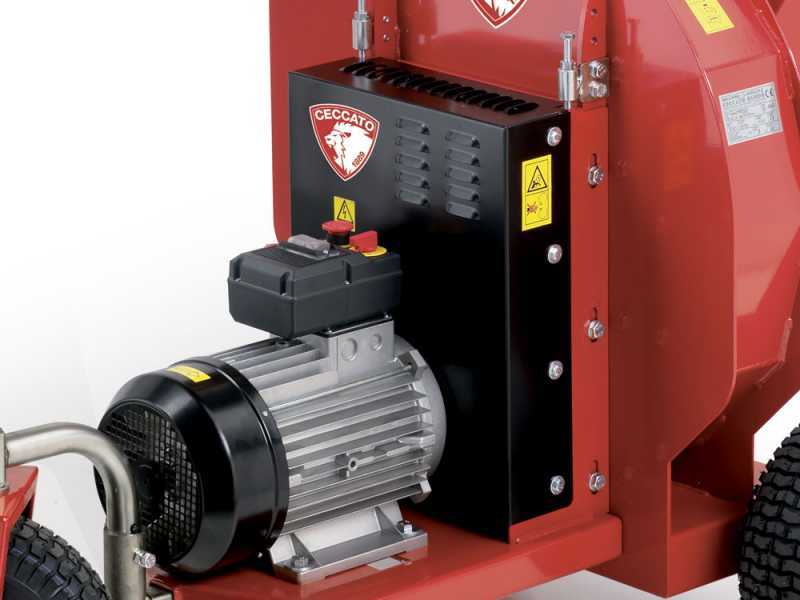 Ceccato Tritone Monster Electric - Biotrituradora el&eacute;ctrica - Trif&aacute;sica - 12.5 HP