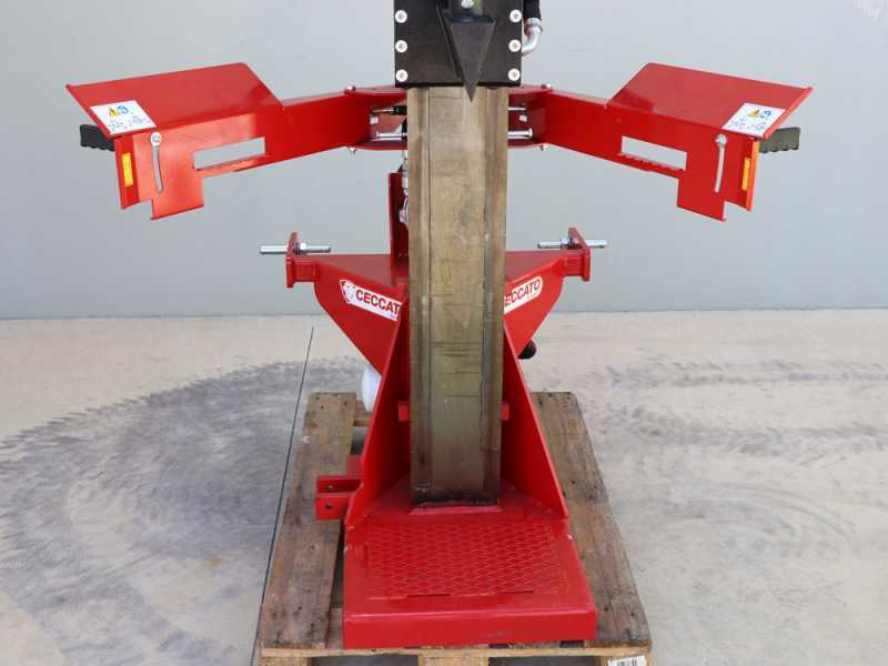Ceccato Olindo Bull SPLT25 - Astilladora de le&ntilde;a para tractor- Vertical