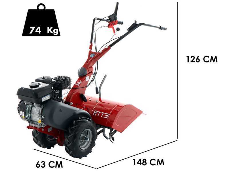 Eurosystems RTT 3 - Motocultor de gasolina - Brigs&amp;Stratton CR950 - 7HP