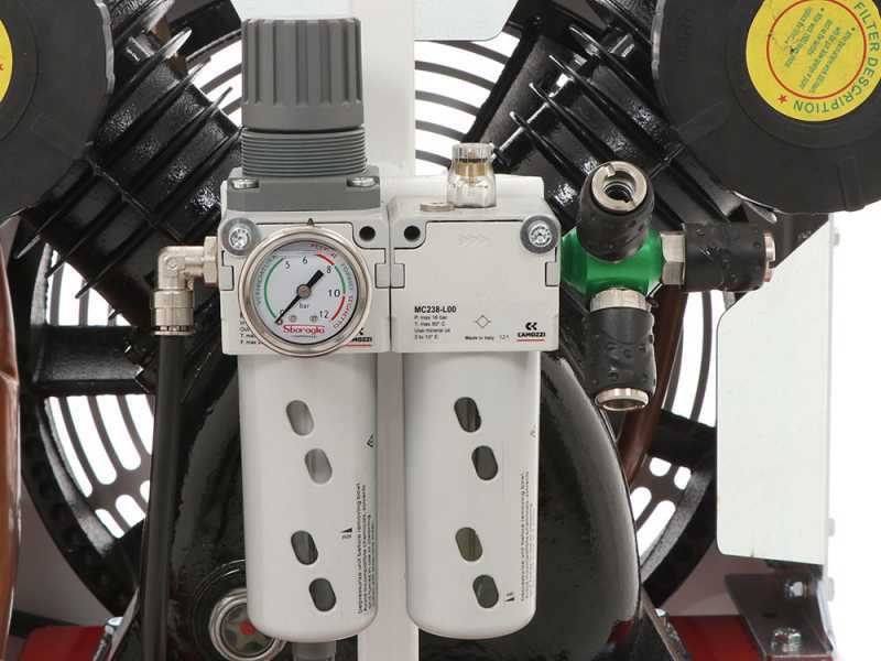 Motocompresor de gasolina Texas 900 - Motor Sbaraglia SC420 - 14 HP