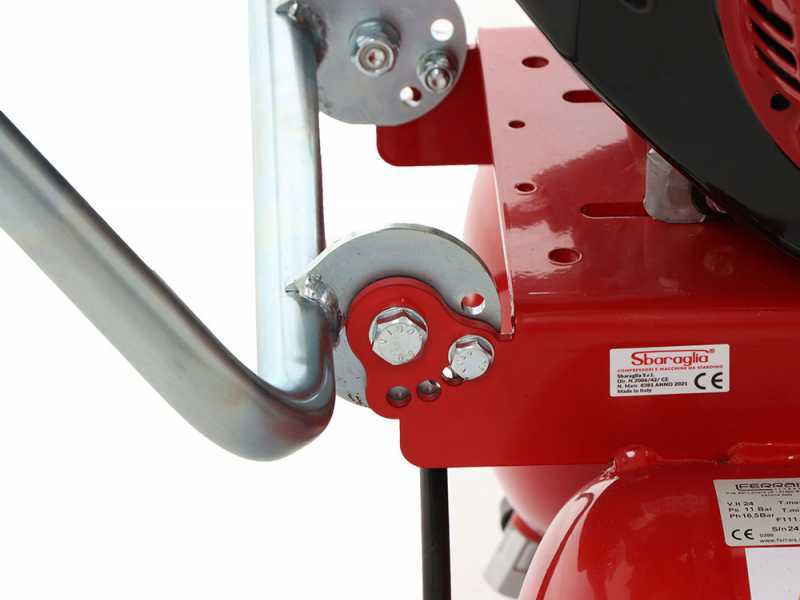 Motocompresor de gasolina Texas 900 - Motor Sbaraglia SC420 - 14 HP