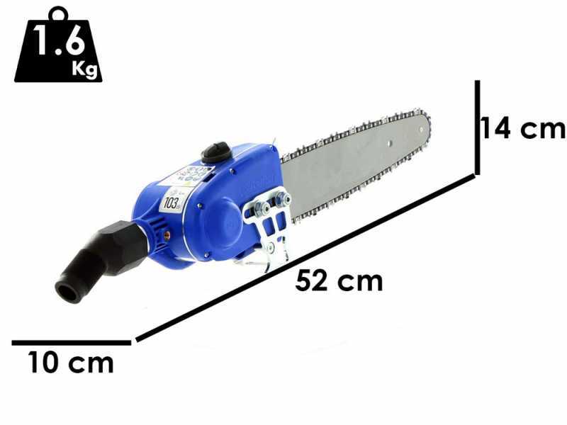 Sierra neum&aacute;tica de cadena Paterlini Jack PA 10'' 1/4 carving - para p&eacute;rtiga