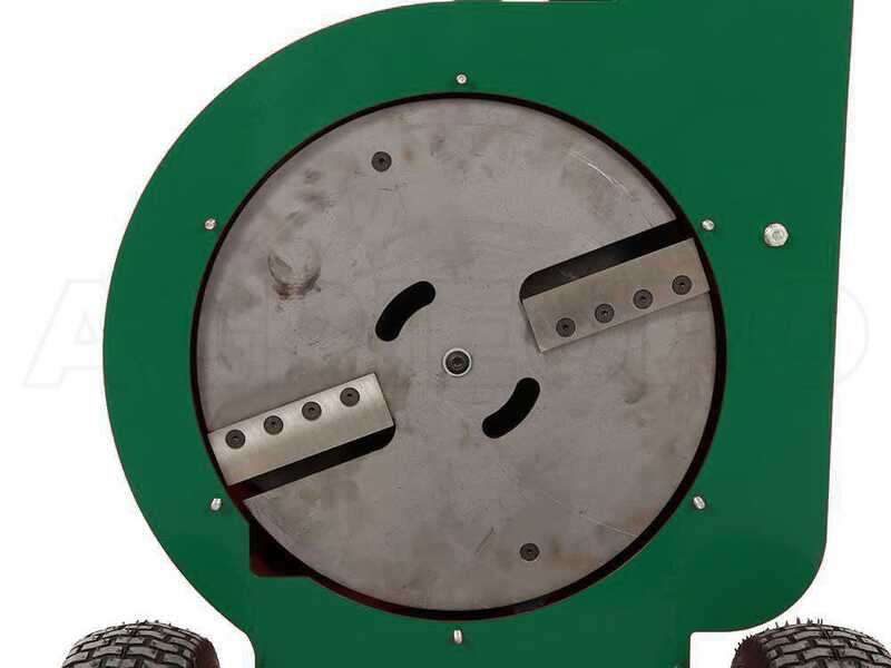 Seven Italy BIGCH420 - Biotrituradora de gasolina - motor Loncin G420F - arranque el&eacute;ctrico