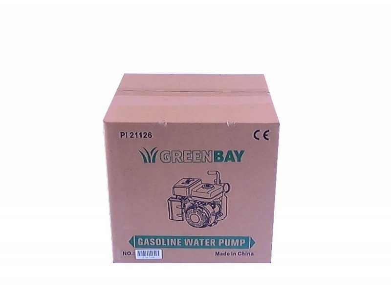 Motobomba de gasolina Greenbay GB-WP 25 - con racores de 25 mm