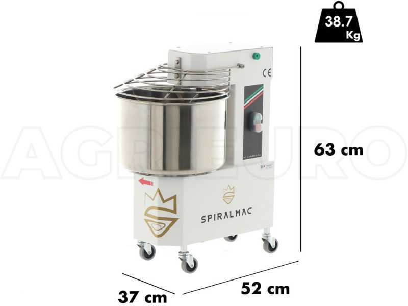 SPIRALMAC SV12 - Amasadora de espiral &ndash; capacidad masa 12 kg