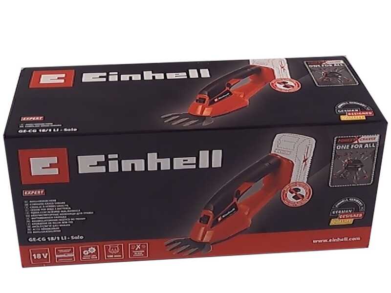 Einhell GE-CG 18/1 - Tijeras cortac&eacute;sped de bater&iacute;a - 18V 2.5Ah